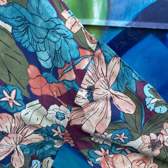 Zara Floral Shirt Dress with Pockets - Picture 12 of 16